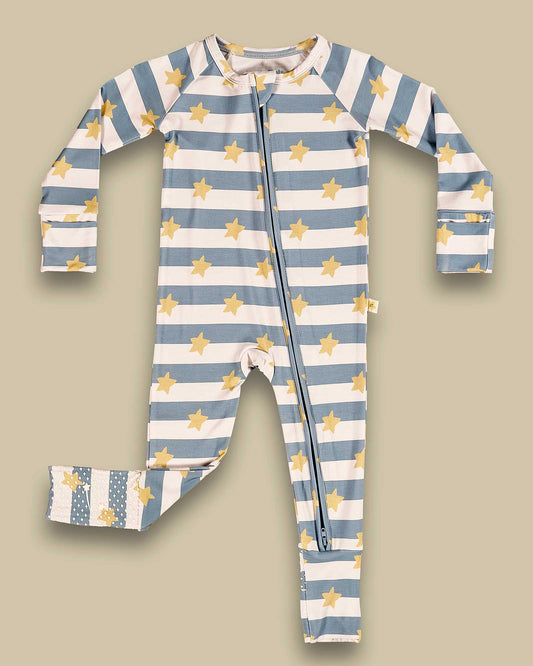 Bamboo Zippered PJ | Astral Stars